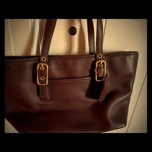 Coach Mini Chocolate Brown Handbag
